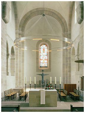 Klosterkirche Lippoldsberg - Radleuchter