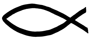 Fisch - Ichthys - Symbol der frhen Christen