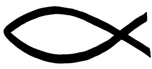 Fisch - Ichthys - Symbol der frühen Christen