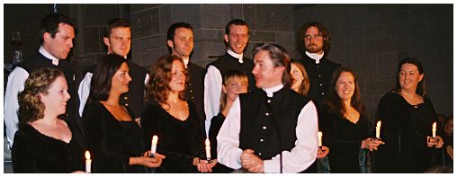 Irischer Chor ANUNA - Konzert in Lippoldsberg - Quelle HNA