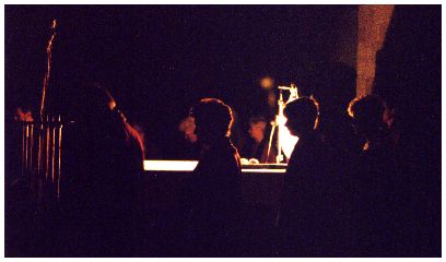 Klosterkirche Lippoldsberg - Klangnacht - Dunkelheit