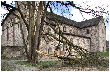 Klosterkirche Lippoldsberg - Passionskonzert 2015 - Zerbrochener Baum