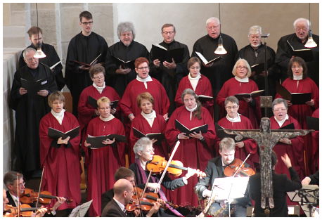 Klosterkirche Lippoldsberg - Passionskonzert 2015 - Kantorei