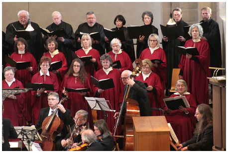 Klosterkirche Lippoldsberg - Passionskonzert 2015 - Kantorei
