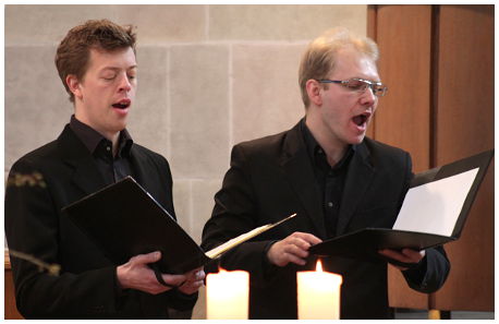 Klosterkirche Lippoldsberg - Passionskonzert 2015 - Tenor und Bass