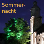 Klosterkirche Lippoldsberg bei Nacht