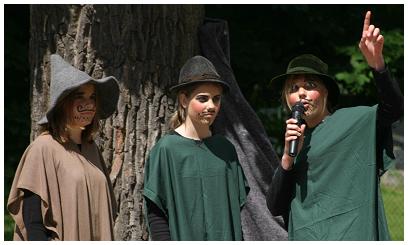 Bremer Stadtmusikanten - Räuberbande - Märchengottesdienst 2004