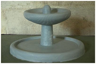 Klosterkirche Lippoldsberg - Brunnenmodell