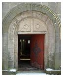 Tür der Klosterkirche Lippoldsberg